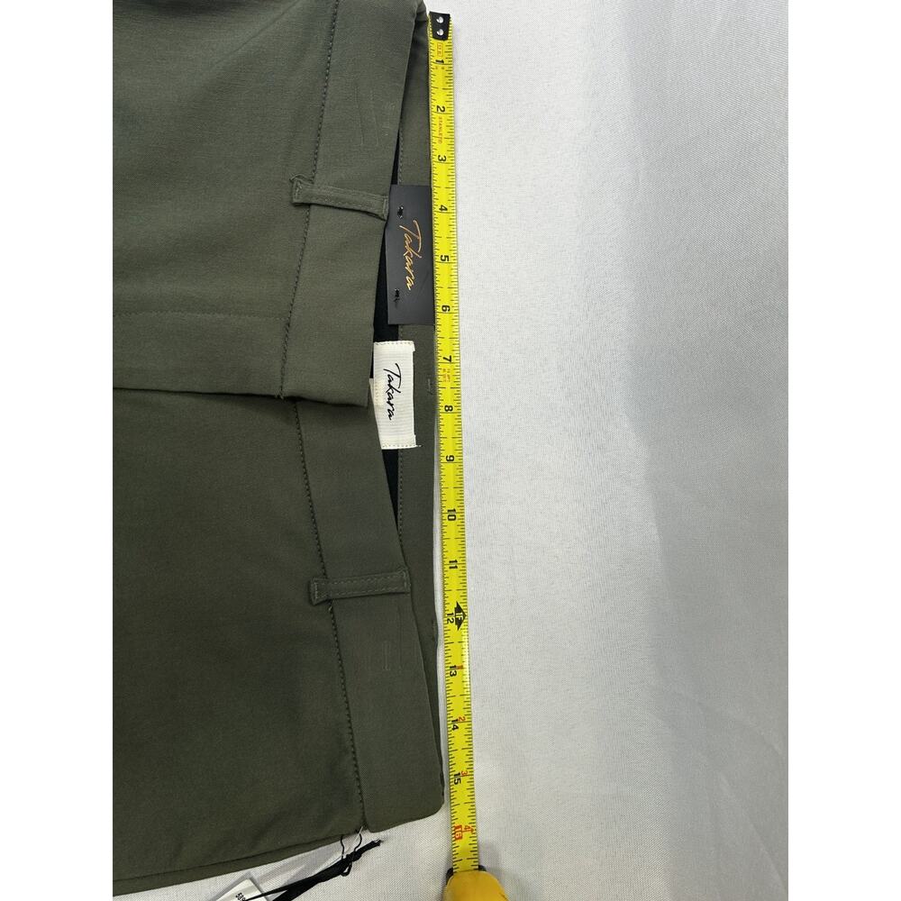 Takara Womens Skinny Stretch Ankle Pant Size 11 Olive Green New w/ Tags - Picture 9 of 11